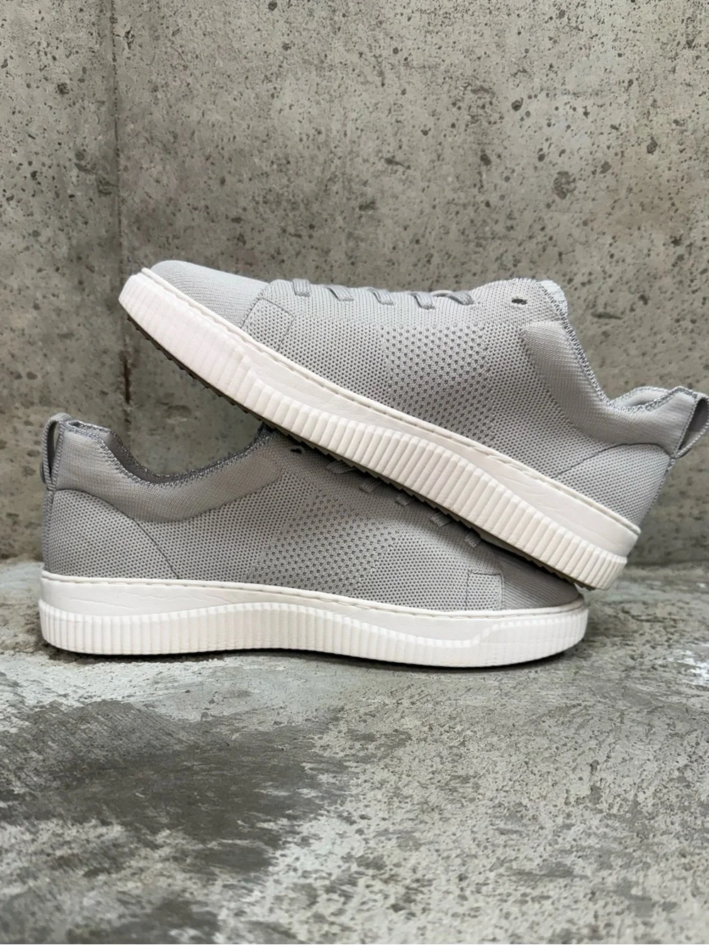 Sofft Faro Knit Comfort Sneakers Gray Size 9
